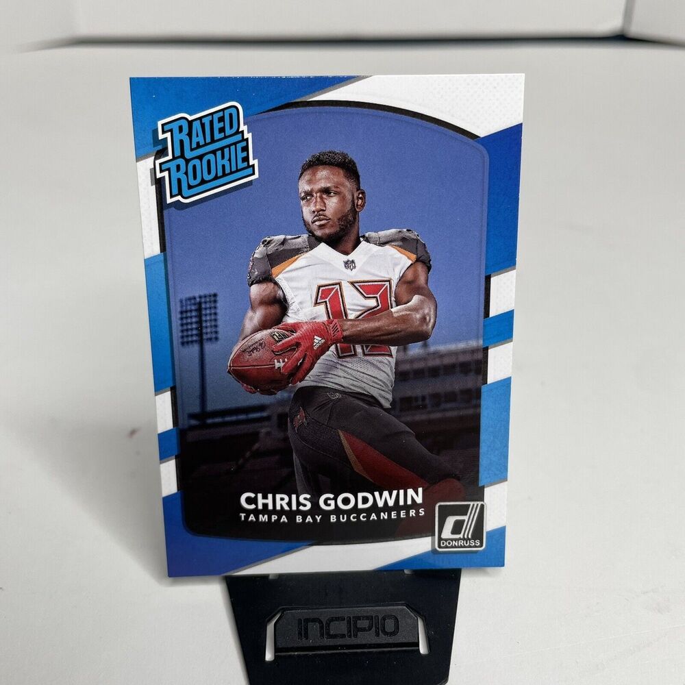 2017 Donruss Chris Godwin Rated Rookie Card #305 RC Tampa Bay Buccaneers